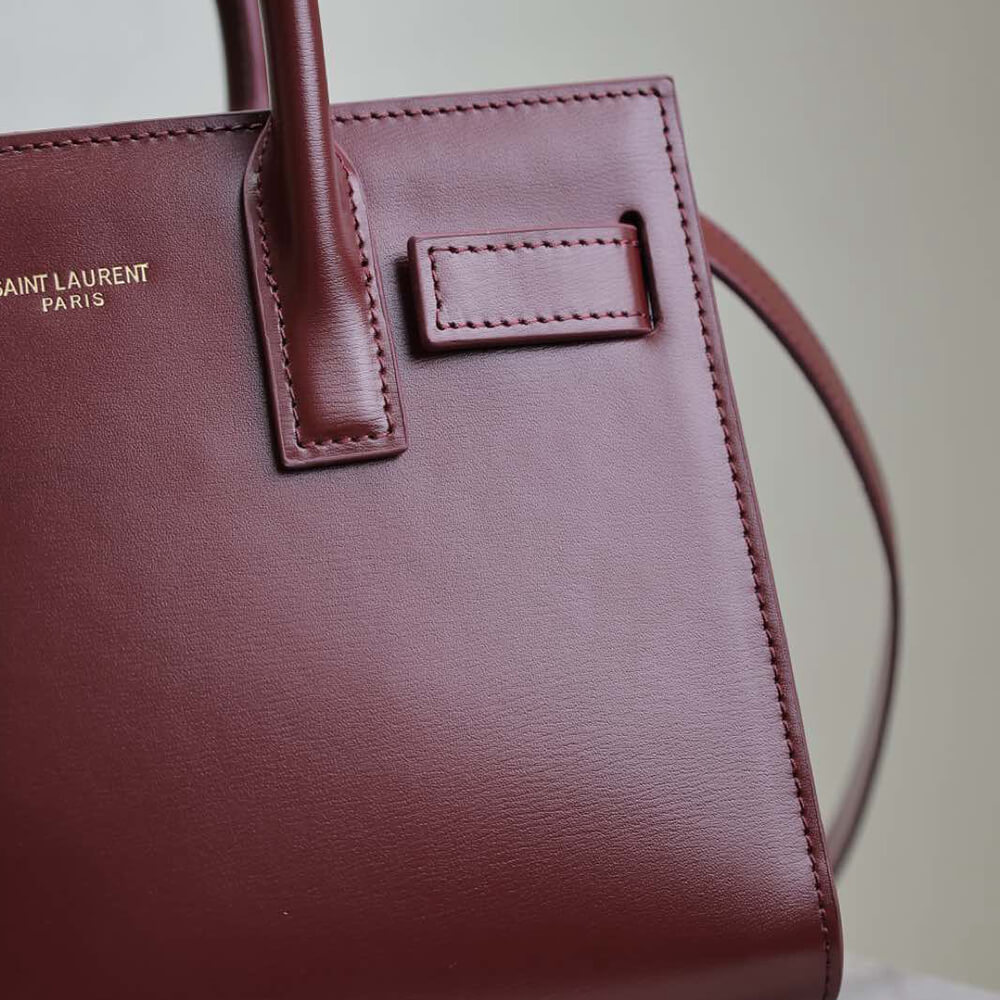 YSL SAC DE JOUR IN SMOOTH LEATHER   NANO(HIGH-END GRADE)