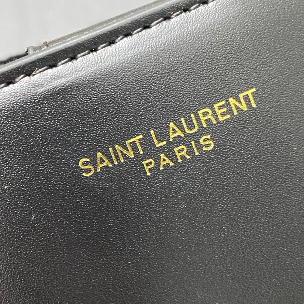 MINI TOY SHOPPING SAINT LAURENT IN BOX LEATHER