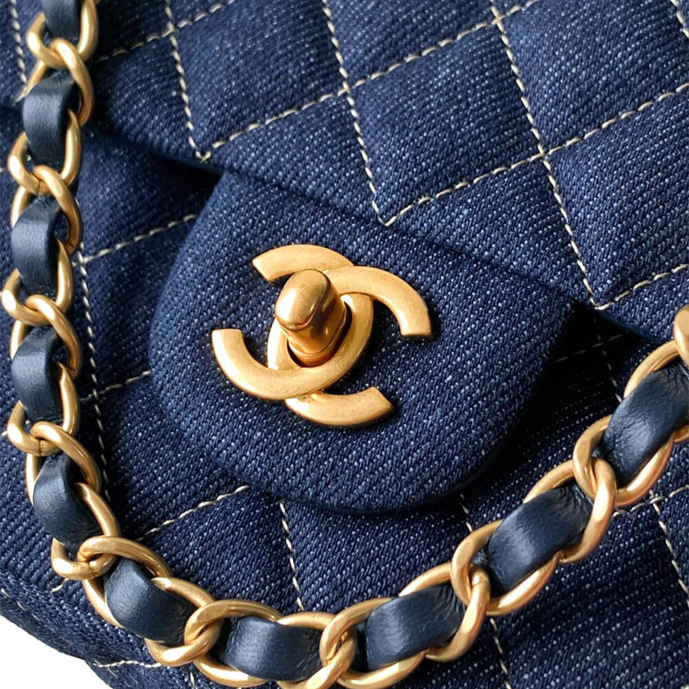 CHANEL Suede Classic Double Flap Handbag(HIGH-END GRADE)