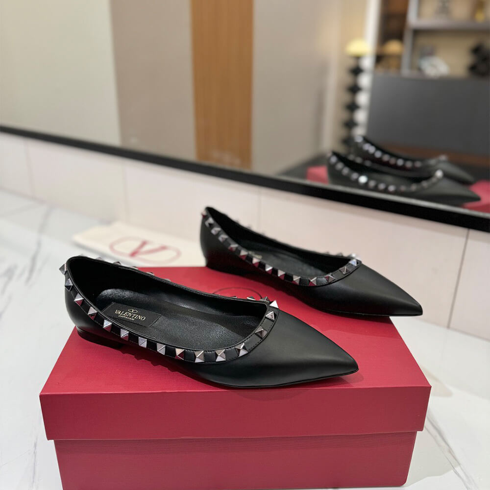VALENTINO ROCKSTUD BALLET FLAT