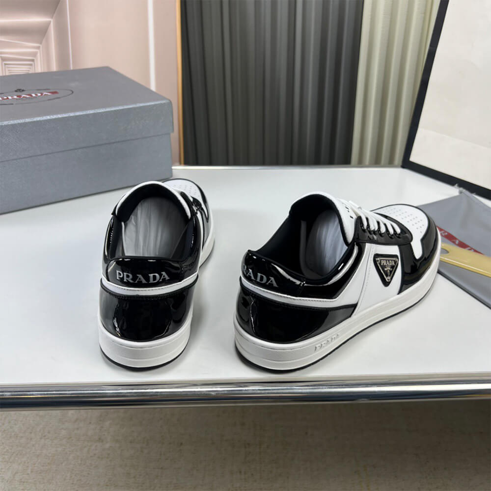 Prada Downtown nappa leather sneakers