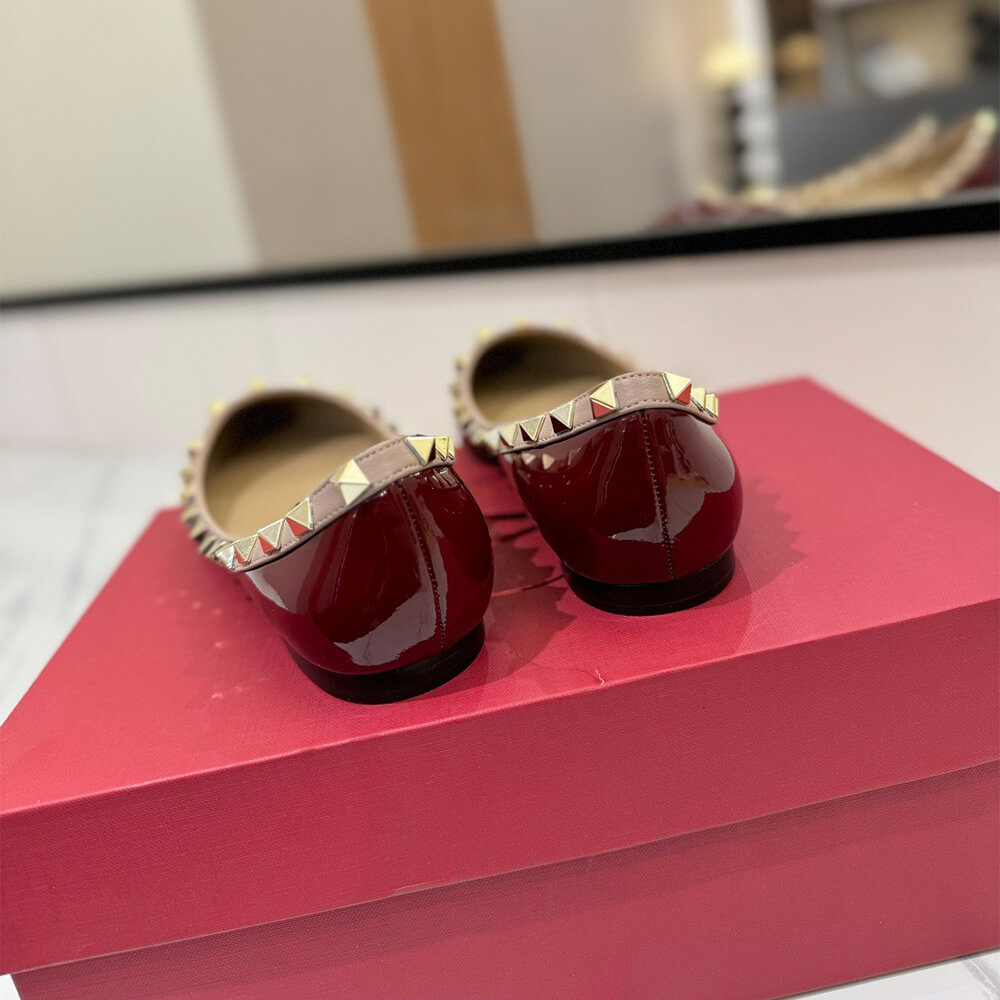 VALENTINO ROCKSTUD BALLET FLAT