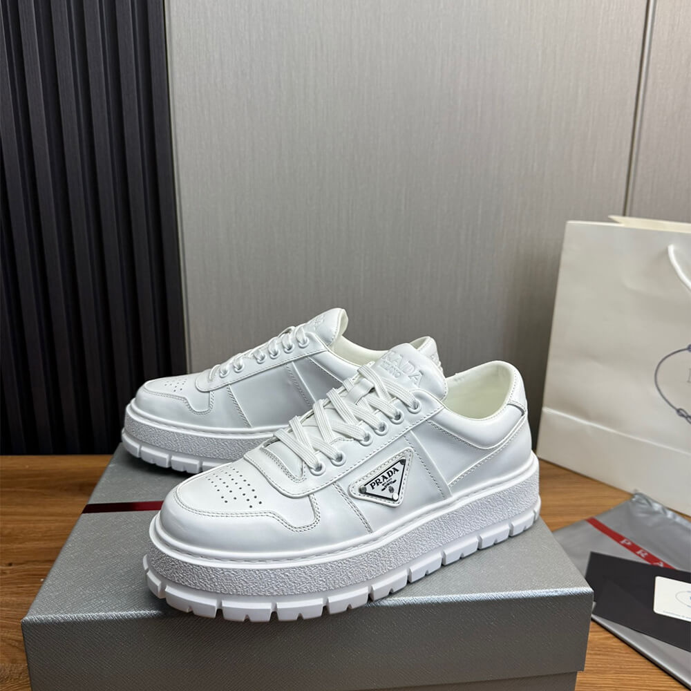 Prada Leather Sneakers