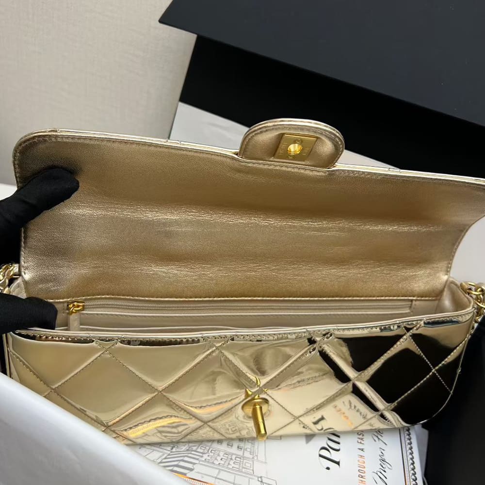 CHANEL Large Flap Bag With Top Handle(high-end grade)