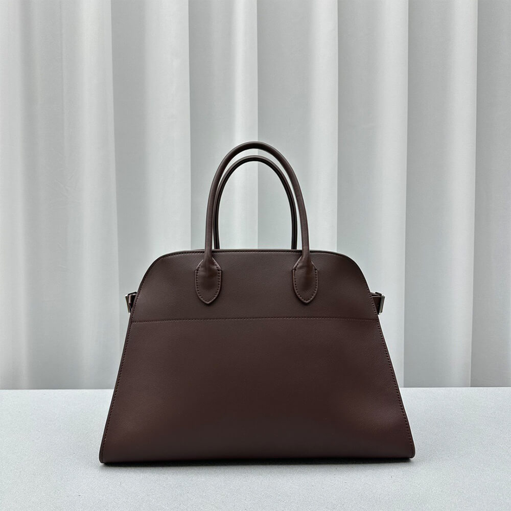 THE ROW Soft Margaux 15 leather bag(High-end Grade)