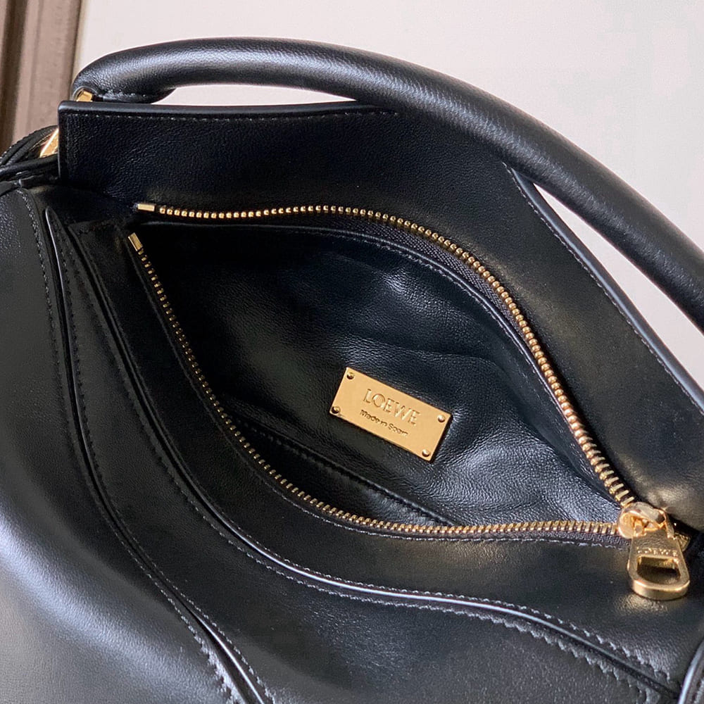 Loewe Small Featherlight Puzzle bag in nappa lambskin(HIGH-END GRADE)