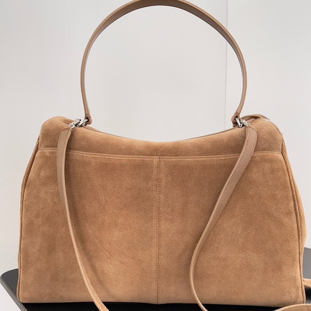 Balenciaga Rodeo Handbag Large Suede(HIGH-END GRADE)