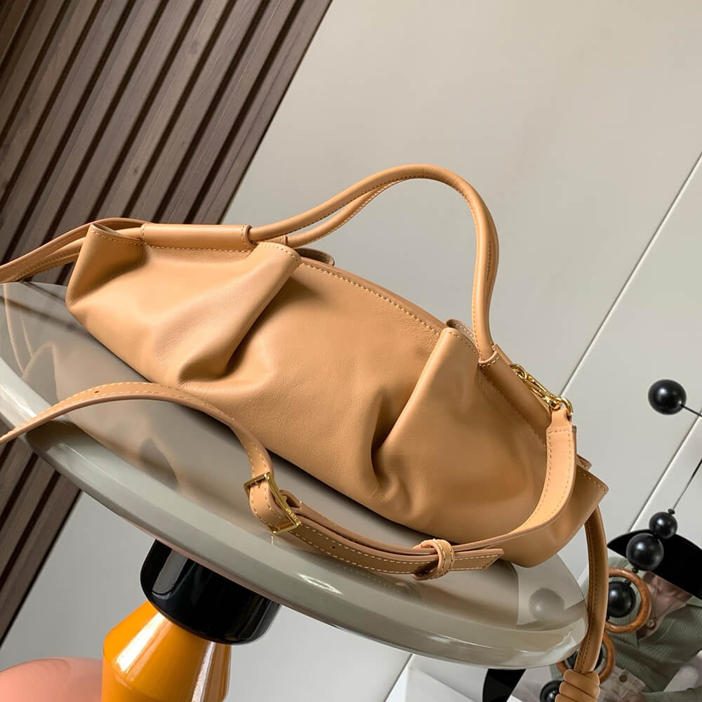 Loewe Small Paseo bag in shiny nappa calfskin(high-end grade)