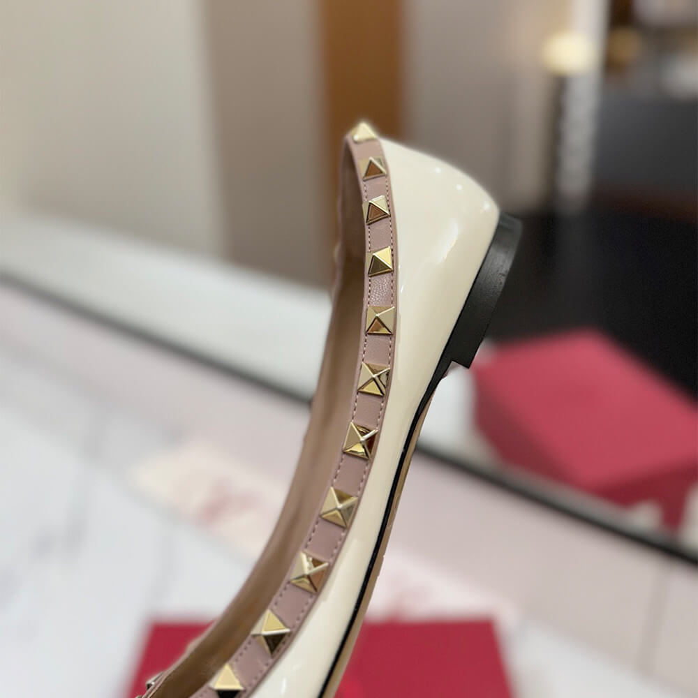 VALENTINO ROCKSTUD BALLET FLAT