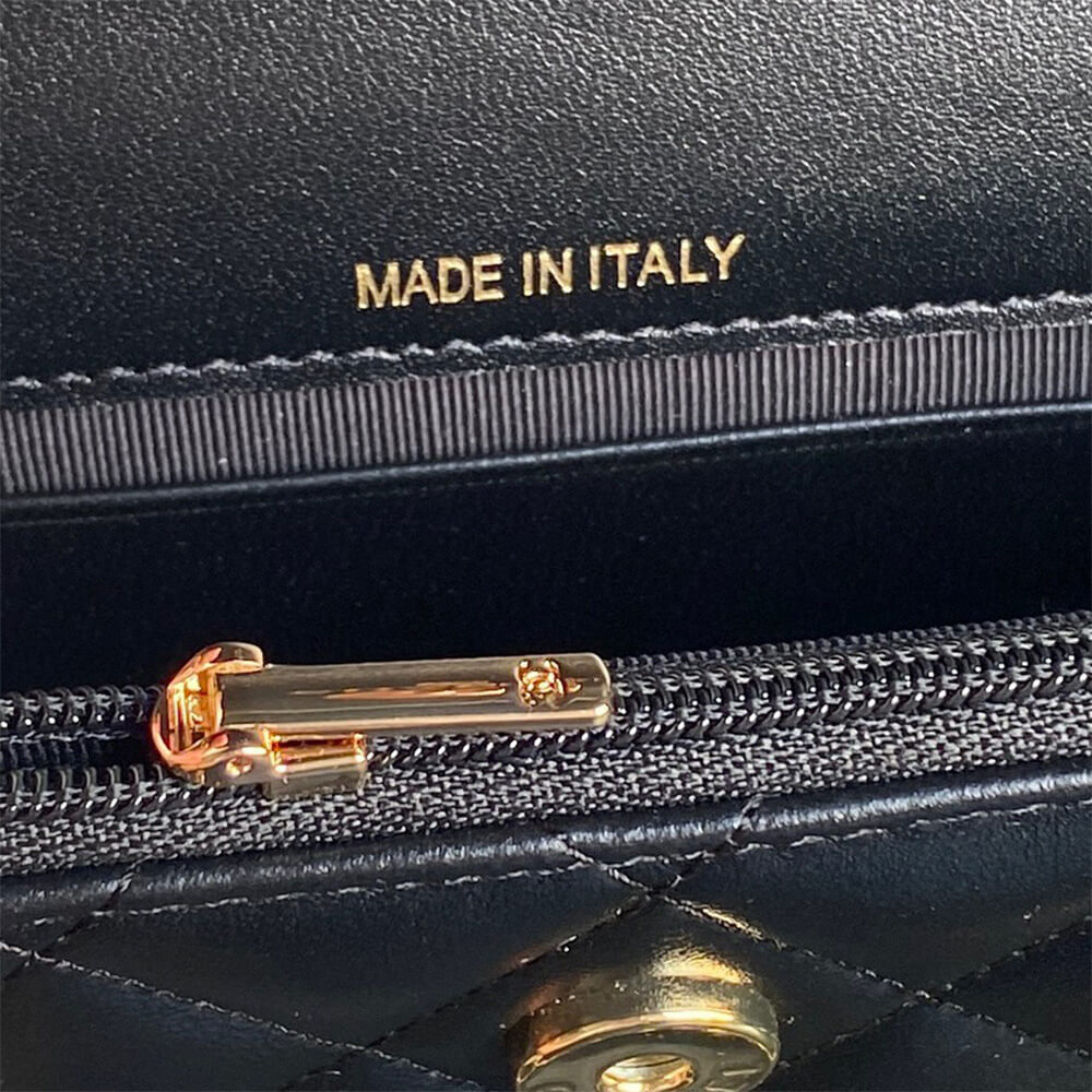 CHANEL Flap Phone Holder with Chain(HIGH-END GRADE)