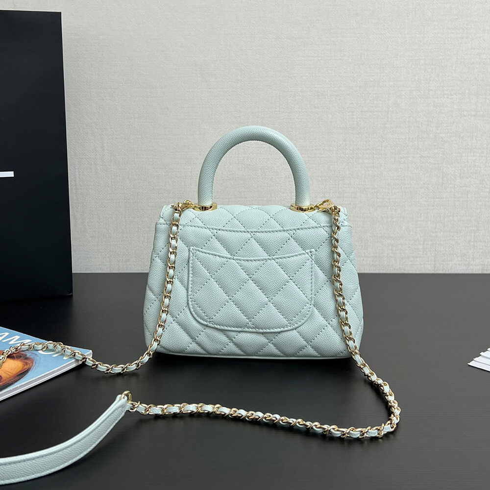 Chanel MINI COCO Handle Bag(HIGH-END GRADE)