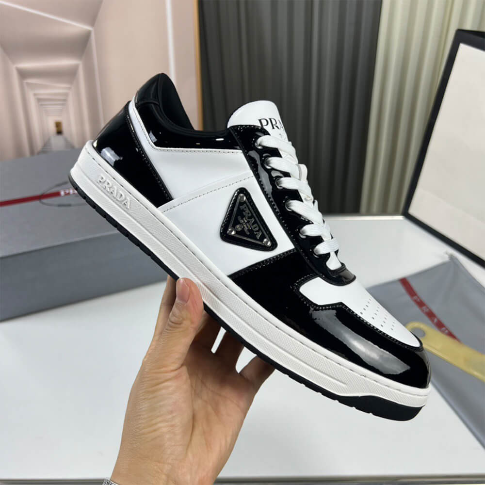 Prada Downtown nappa leather sneakers