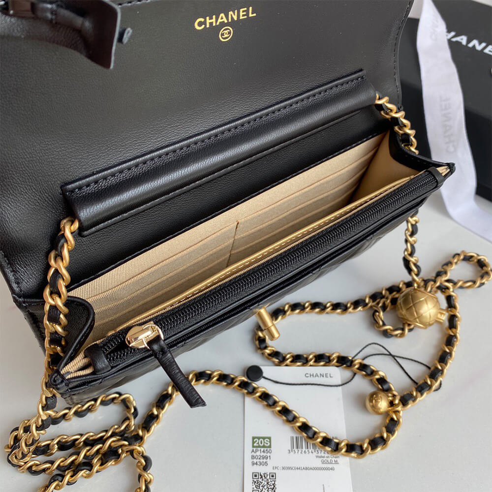 CHANEL Classic Wallet On Chain(high-end grade)