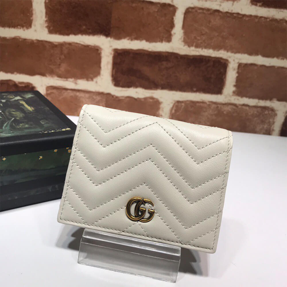 GG Marmont card case wallet