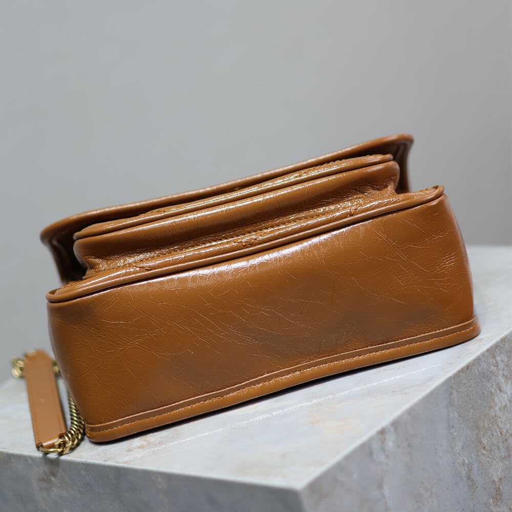 YSL NIKI baby in vintage leather(HIGH-END GRADE)