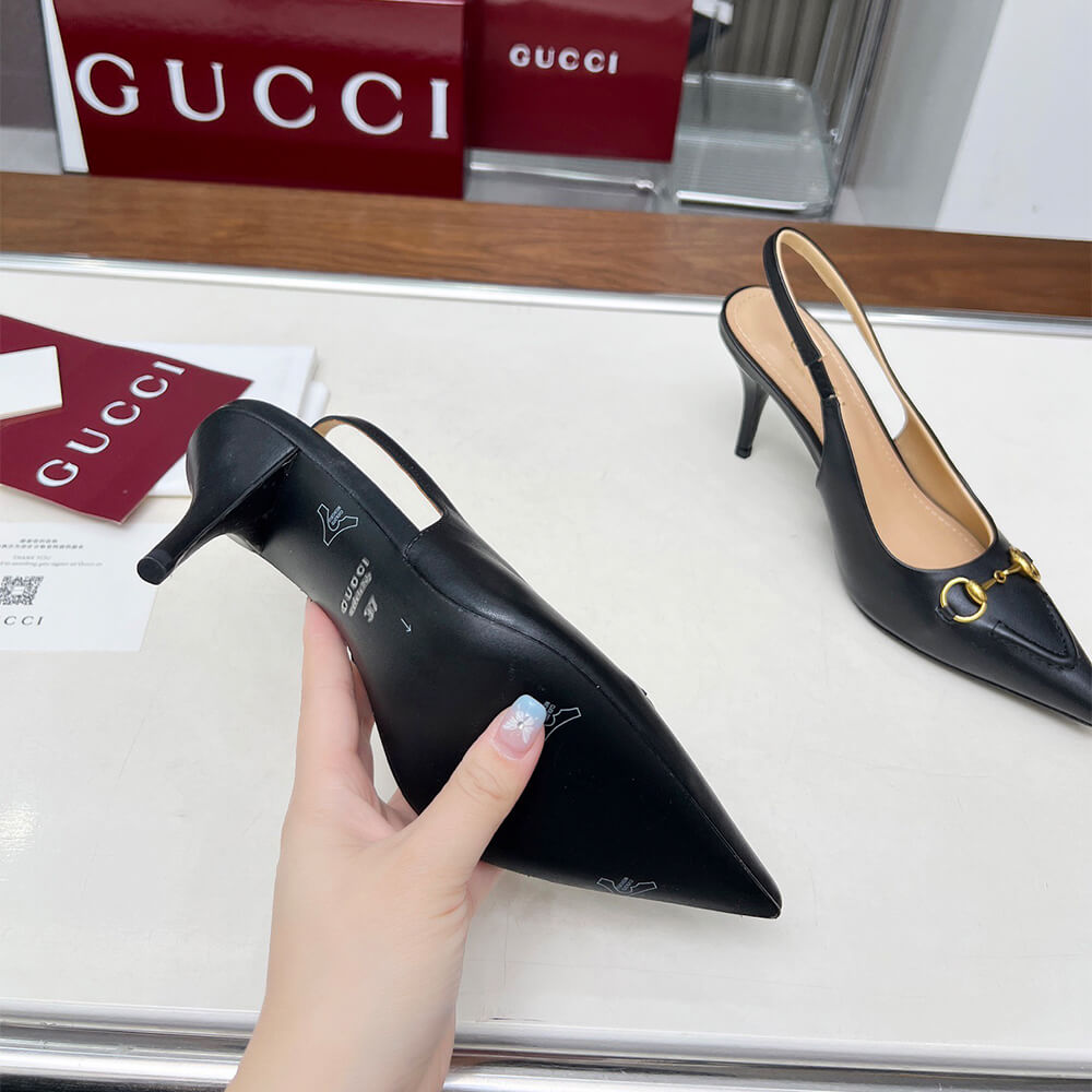 Gucci Women s slingback pump with Horsebit