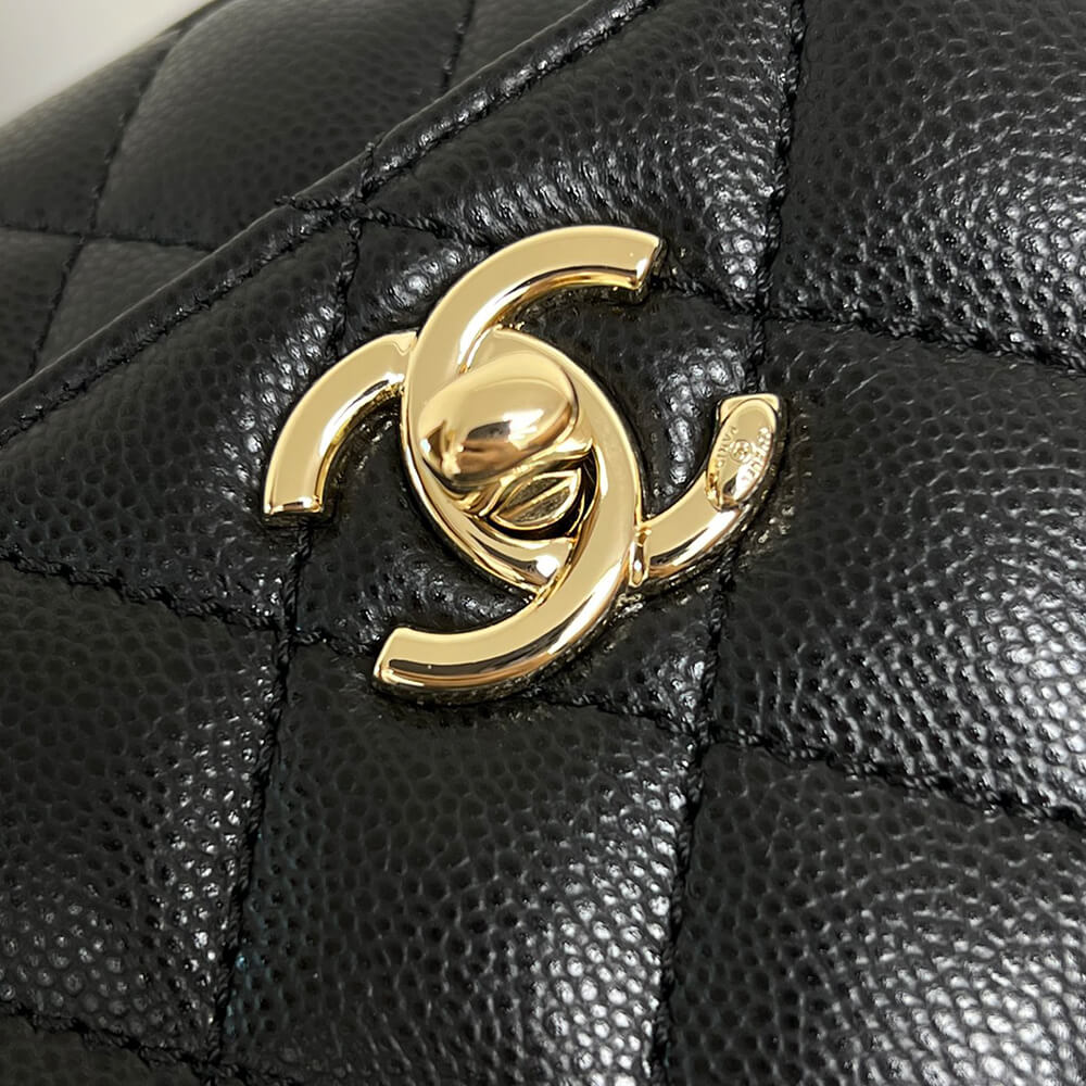 Chanel MINI COCO Handle Bag(HIGH-END GRADE)
