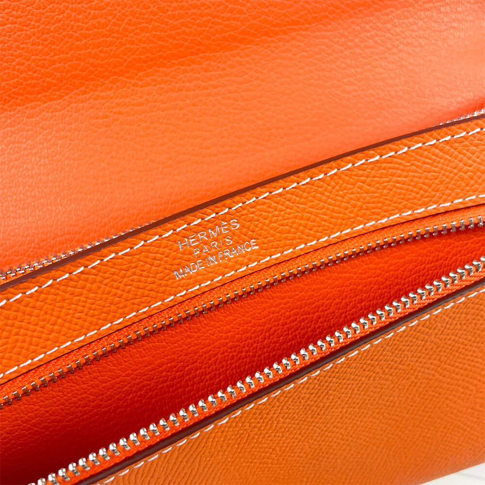 HERMES New H Passant Toutenmain wallet(HIGH-END GRADE)