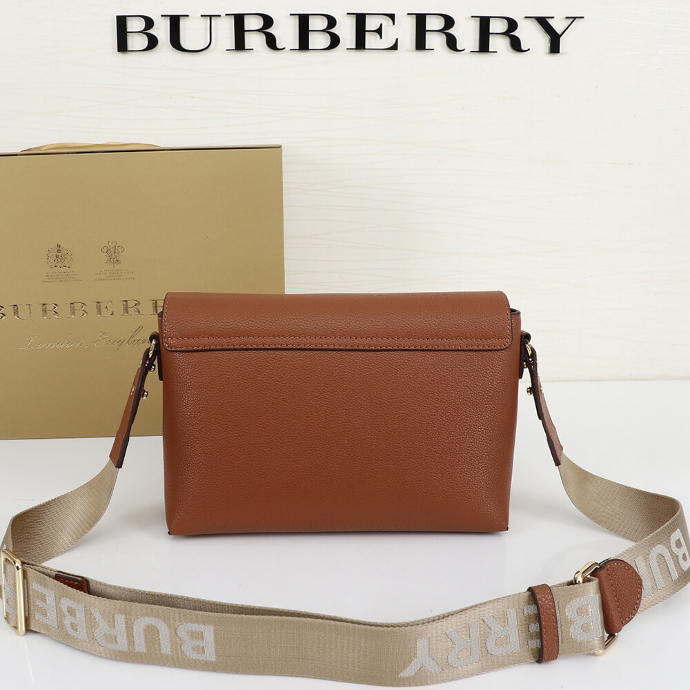 Burberry Vintage Check and Leather Note Crossbody Bag