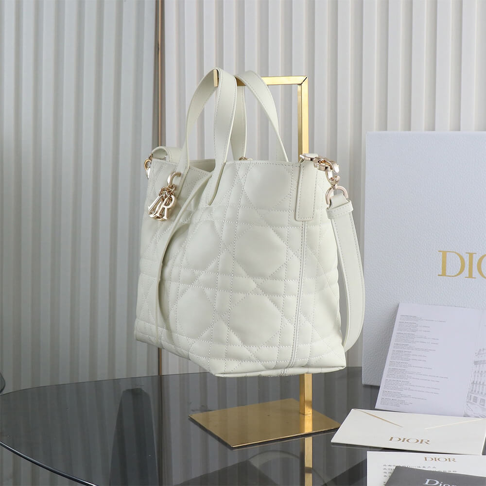 Medium Dior Toujours Vertical Tote Bag(high-end grade)