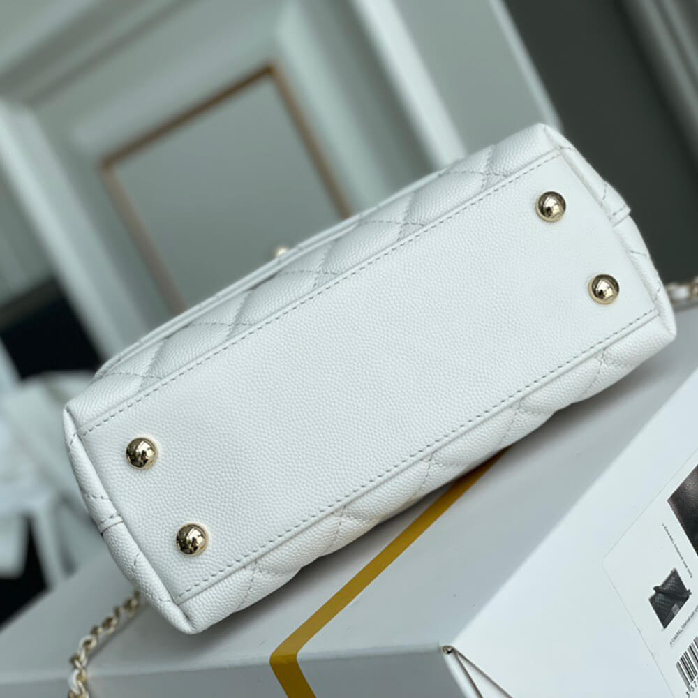 Chanel MINI COCO Handle Bag(HIGH-END GRADE)