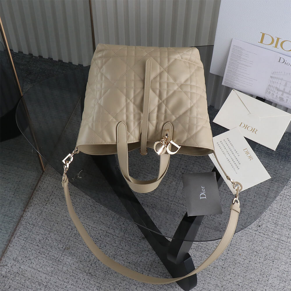 Medium Dior Toujours Vertical Tote Bag(high-end grade)