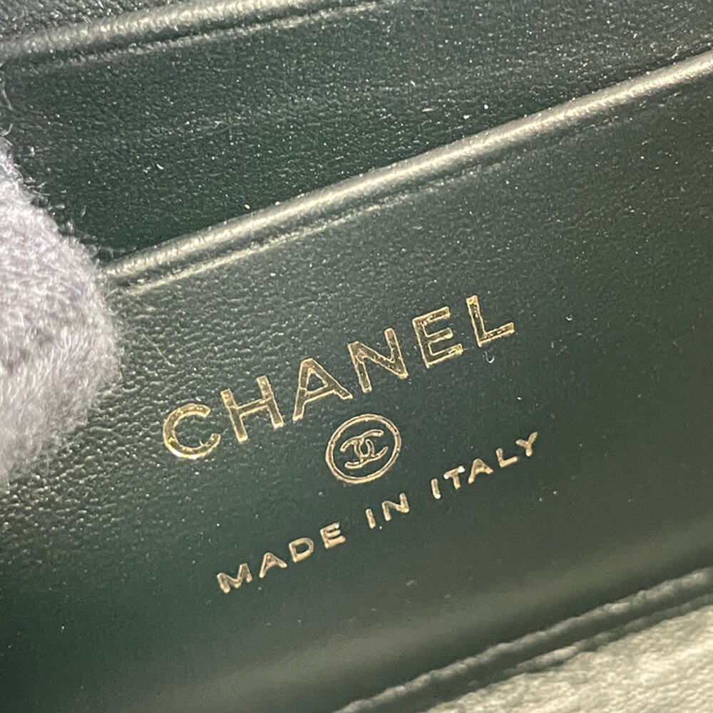 Chanel Flap Phone Holder with Chain(HIGH-END GRADE)