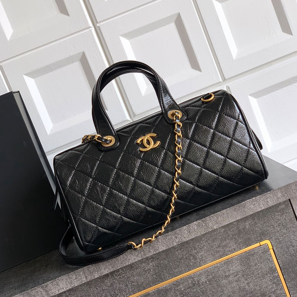 Chanel Large Bowling Bag(HIGH-END GRADE)