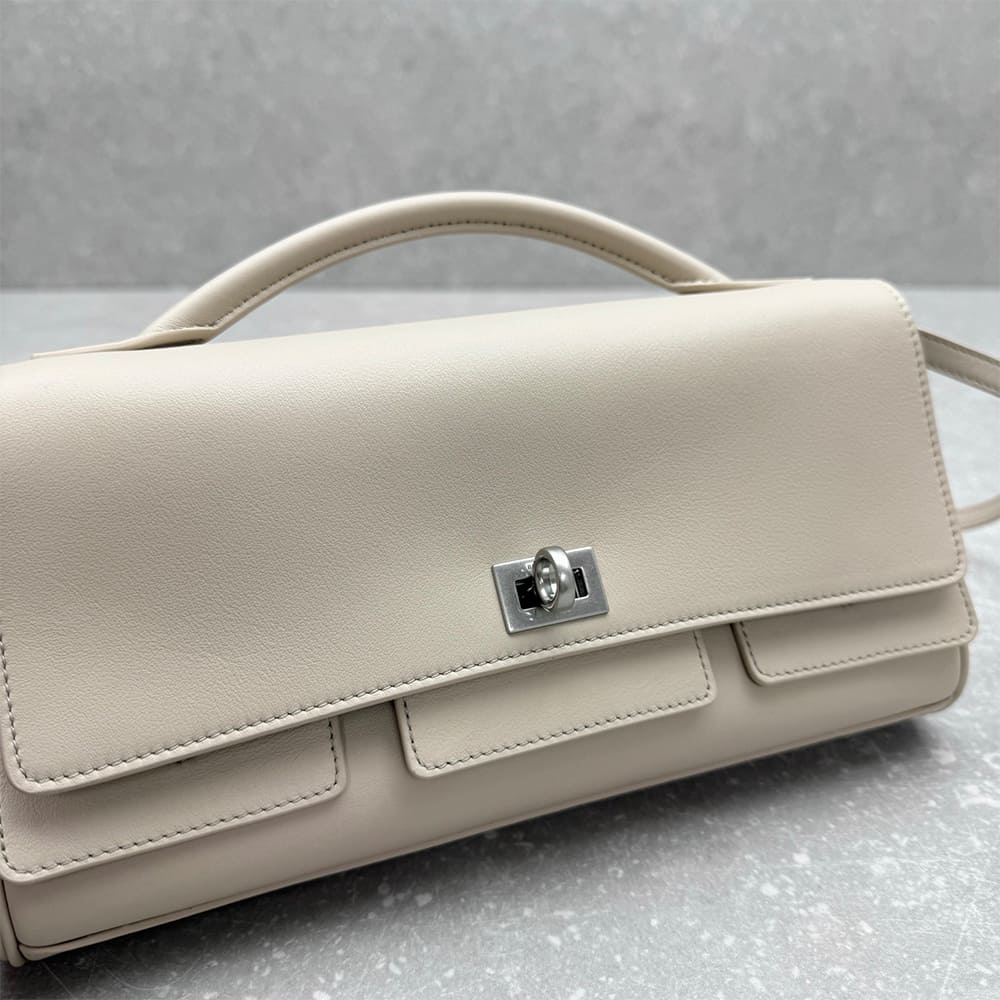 Balenciaga Women s Bel Air Clutch On Strap Small(HIGH-END GRADE)