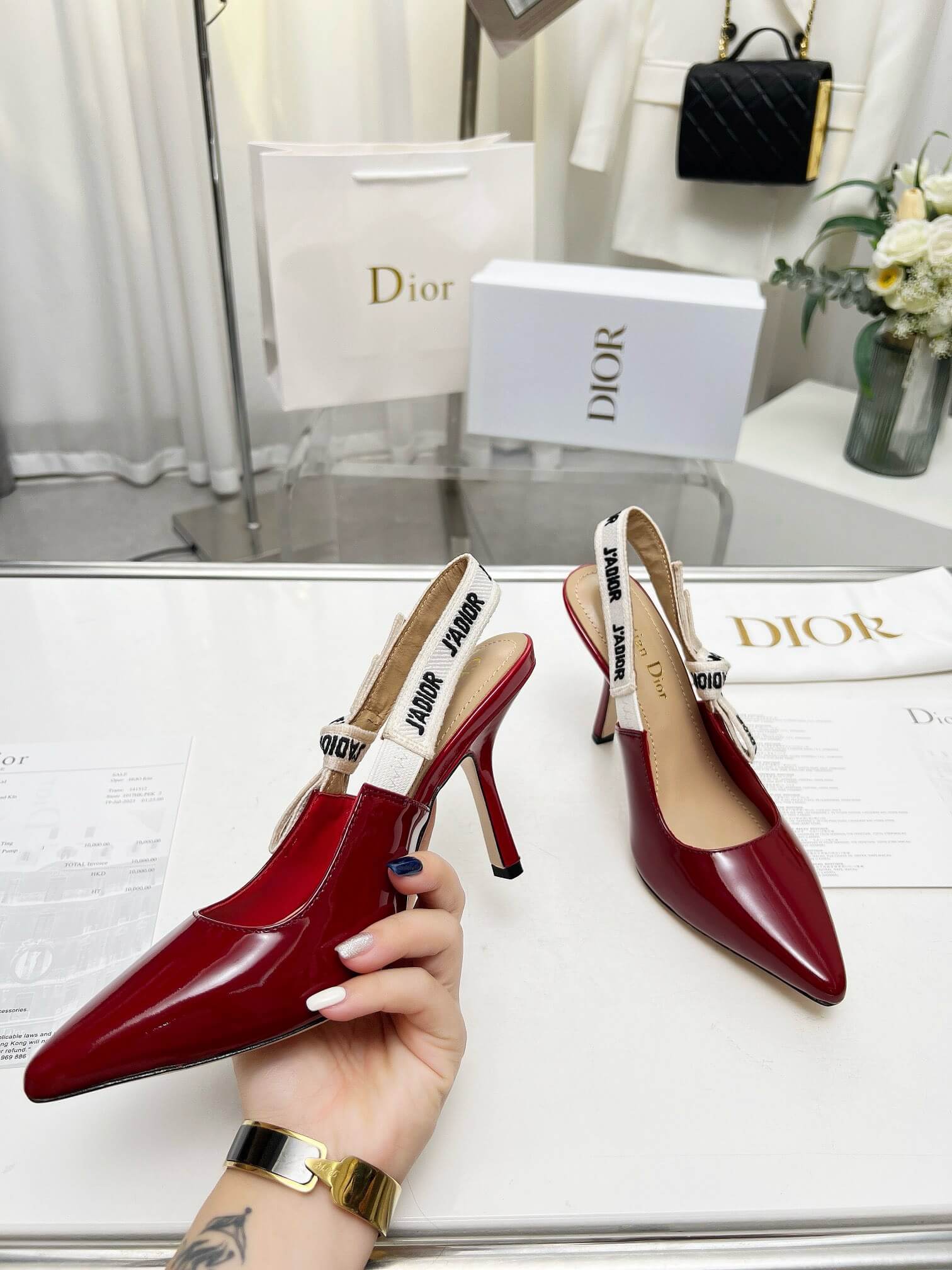 J Adior Slingback Pump