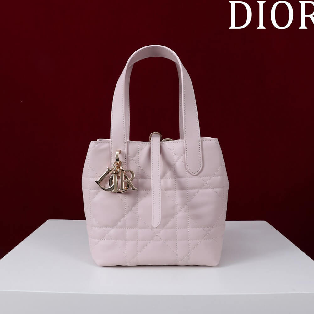 Small Dior Toujours Vertical Tote Bag(high-end grade)