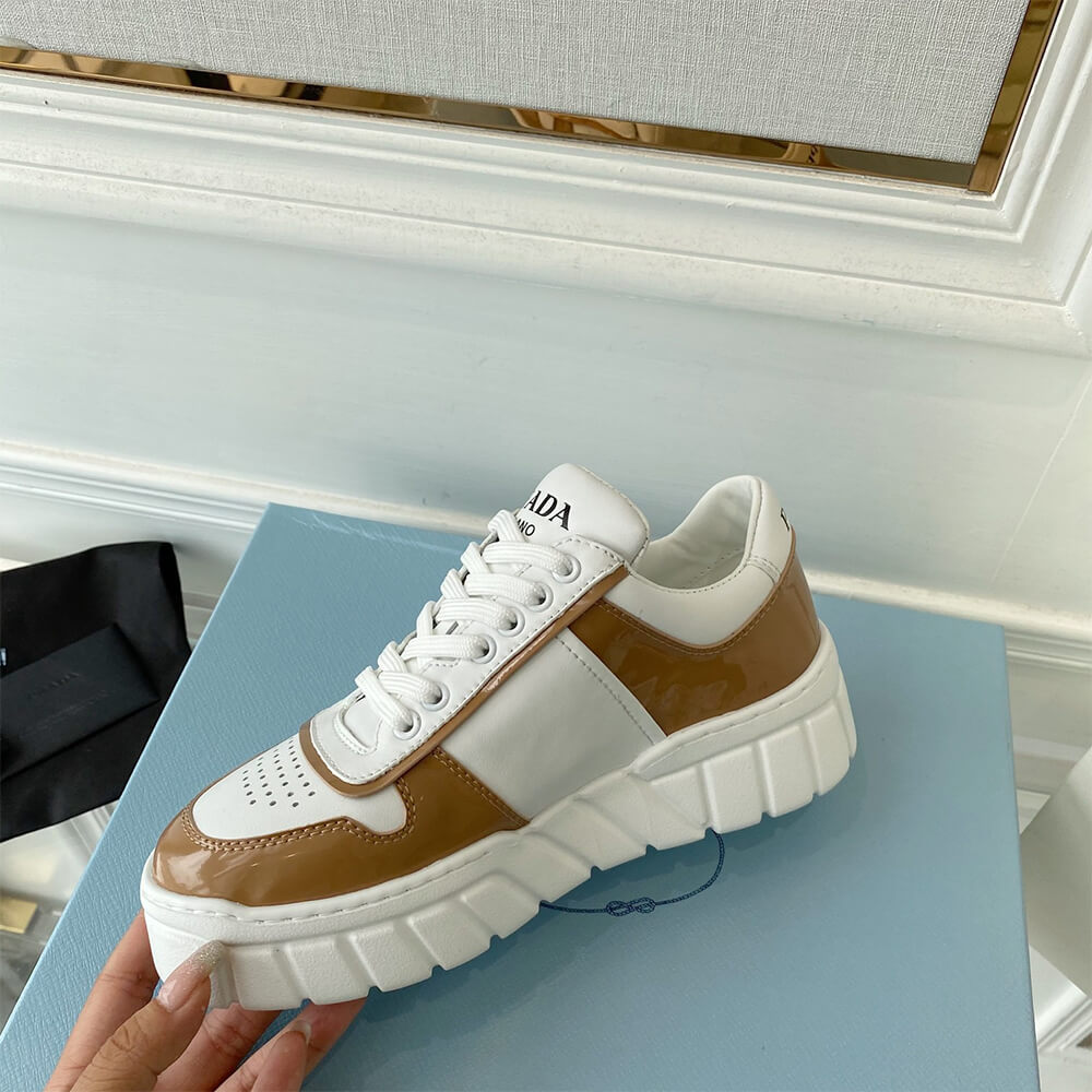 Prada Leather Sneakers