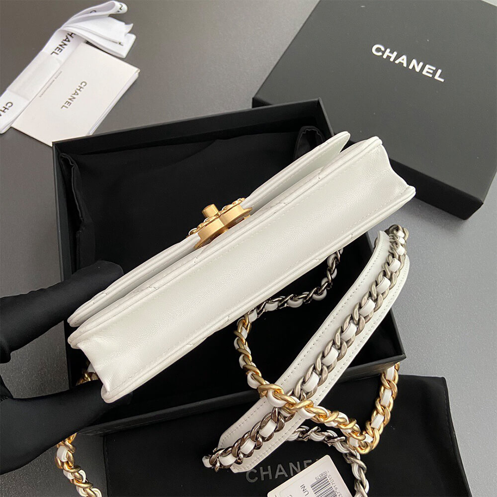 CHANEL 19 Wallet on Chain(high-end grade)