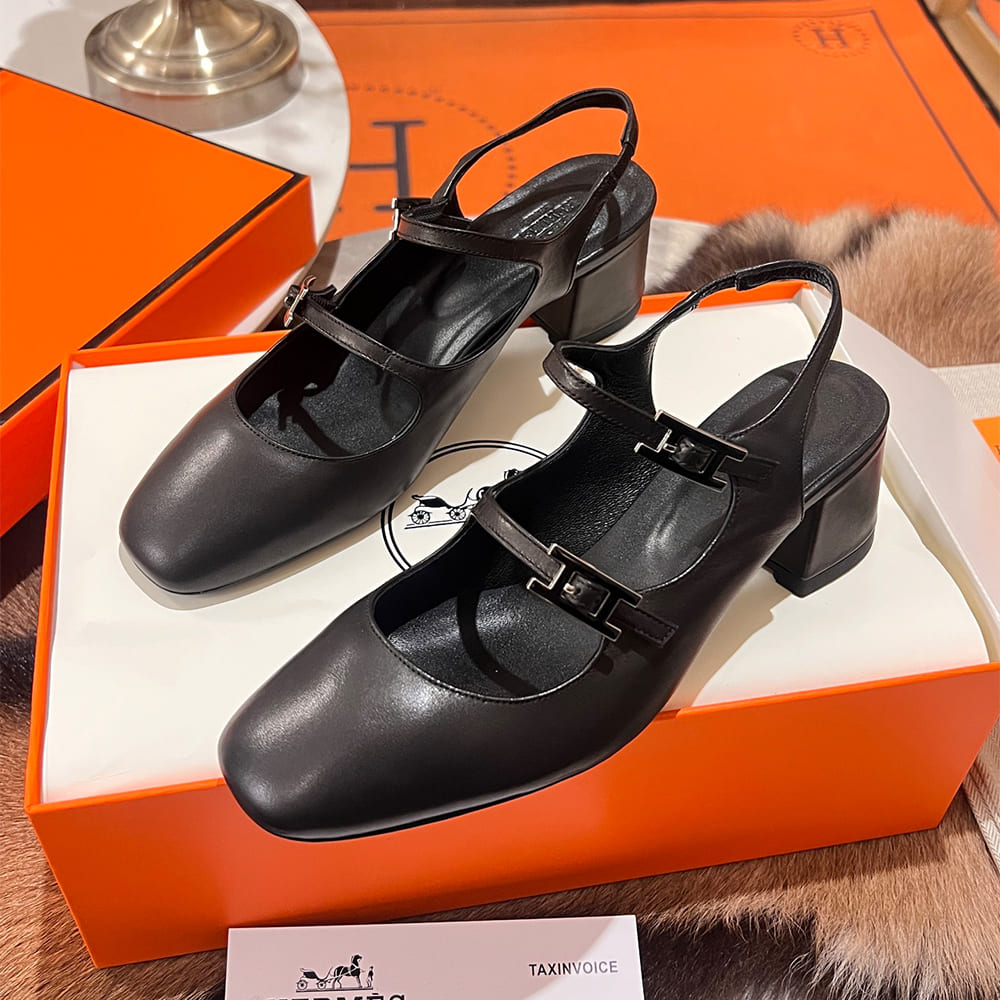 HERMES Jackie 50 pump