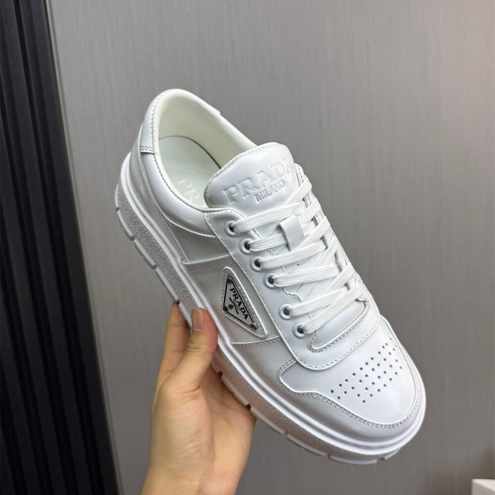 Prada Leather Sneakers