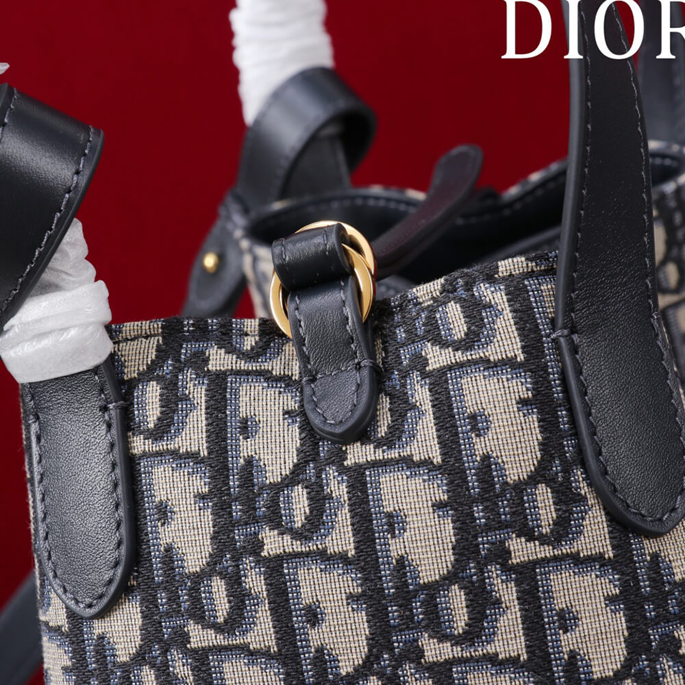 Dior Medium Signature Bucket Bag