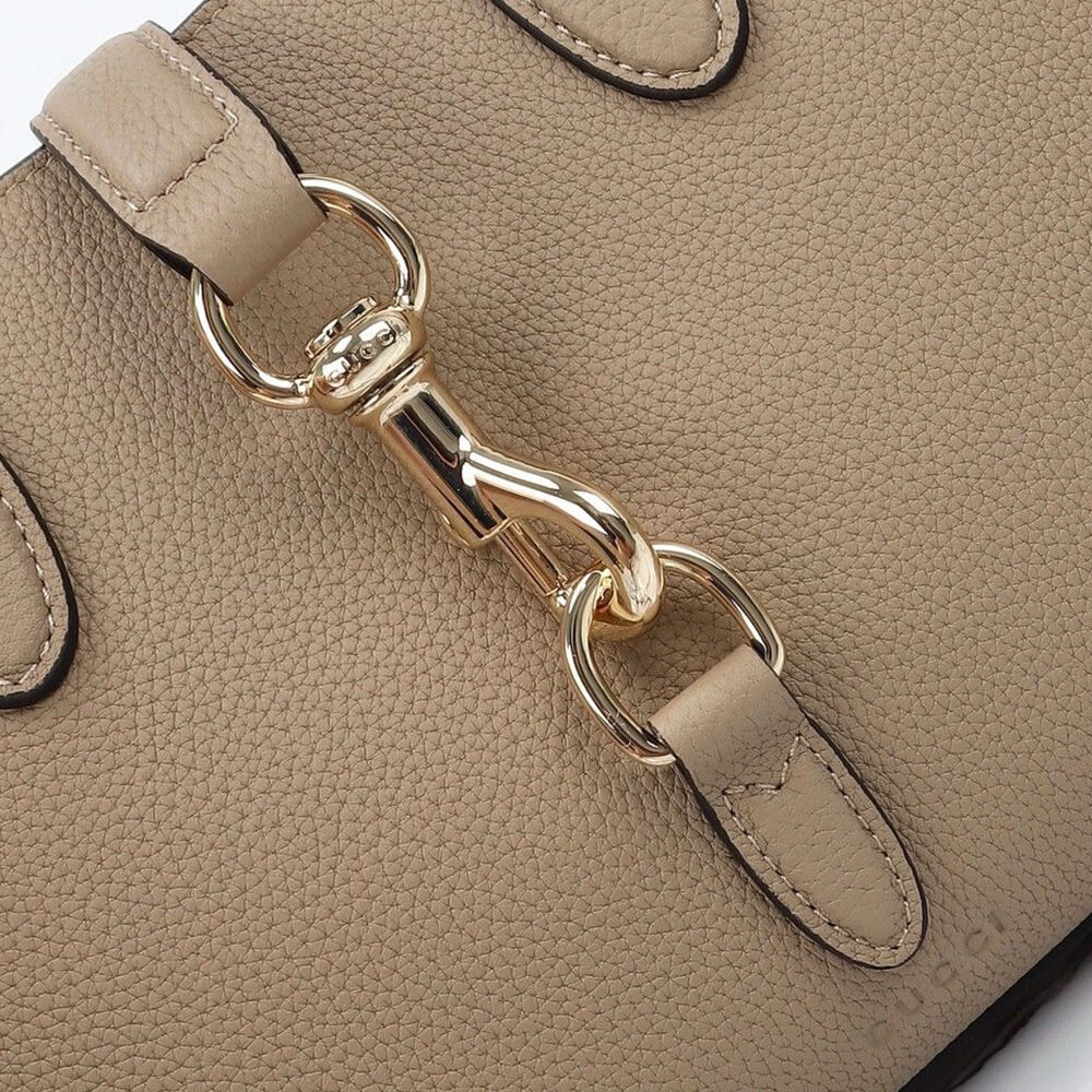 GUCCI SMALL TOTE BAG WITH HOOK CLOSURE