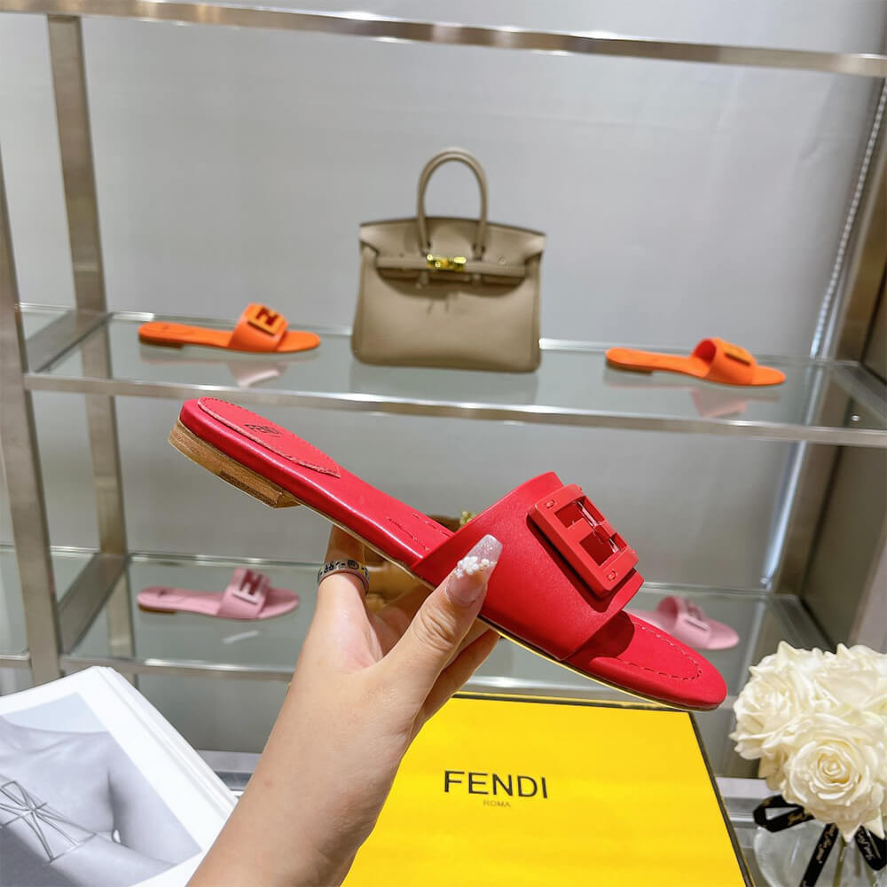 Fendi Baguette Slides