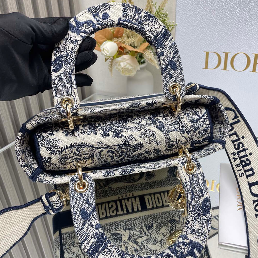 DIOR MEDIUM LADY D-LITE BAG(High-End Grade)