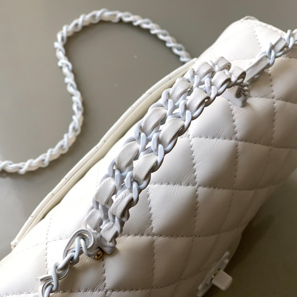 Chanel Mini Flap Bag with Top Handle(HIGH-END GRADE)