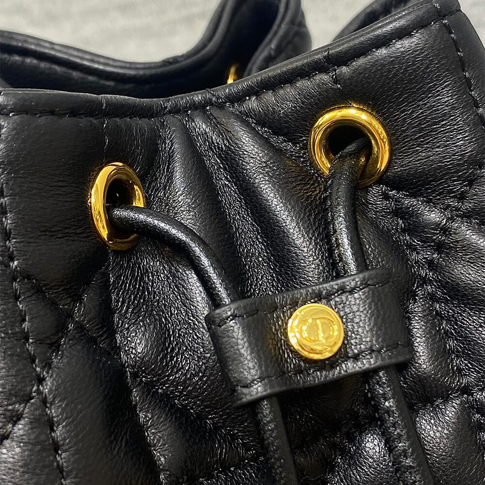 Small Dior Caro Bucket Bag(HIGH-END GRADE)