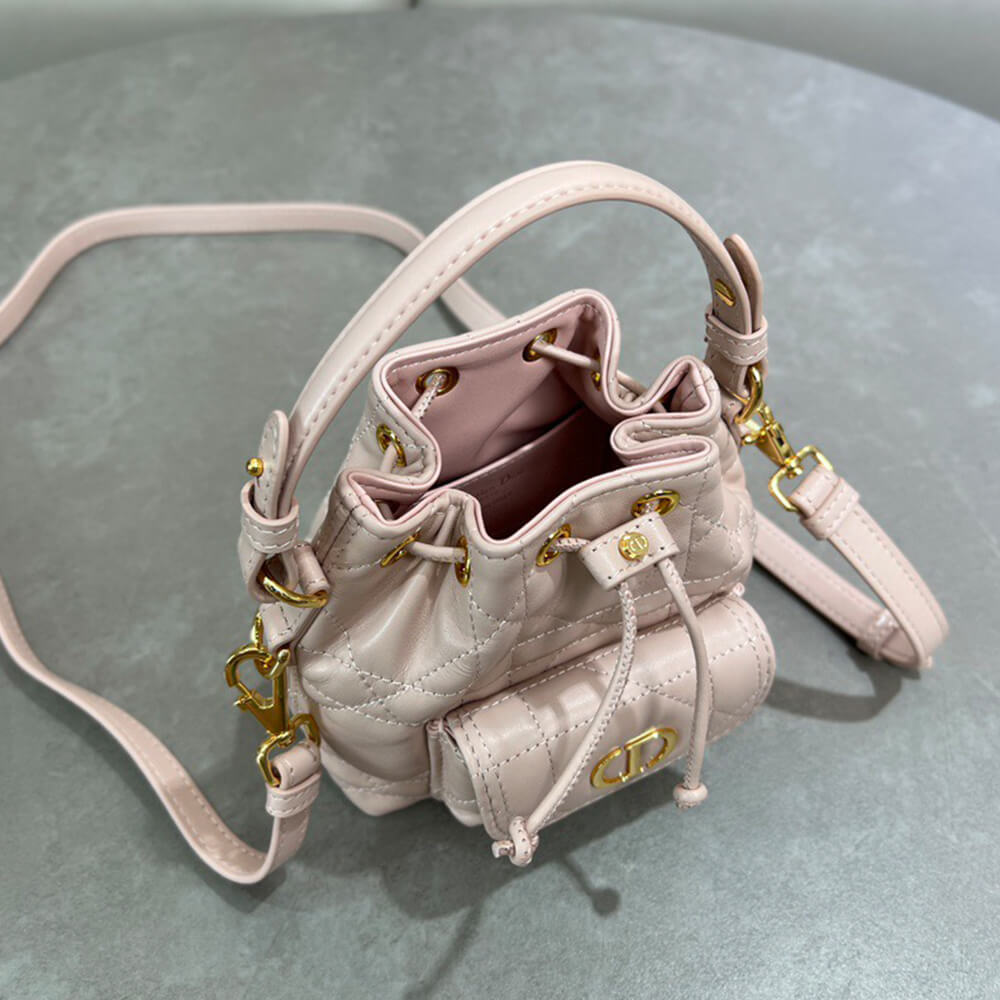 Dior Caro Nano Bucket Bag(HIGH-END GRADE)