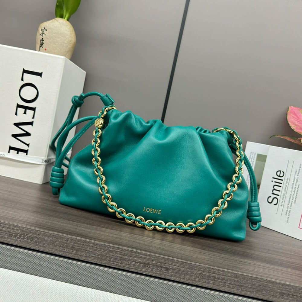 Loewe Medium Flamenco purse in mellow nappa lambskin